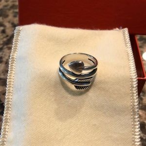 James Avery Arrow & Heart Ring